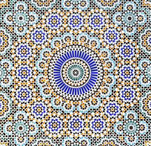 阿拉伯的抽象纹理背景