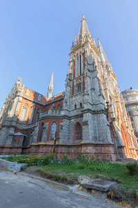 圣尼古拉斯罗马天主教大教堂和国家宫的器官和室内乐在基辅，乌克兰