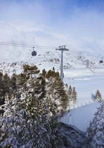 山滑雪度假村 obergurgl 奥地利