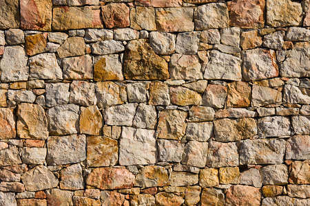 石头墙抽象背景
