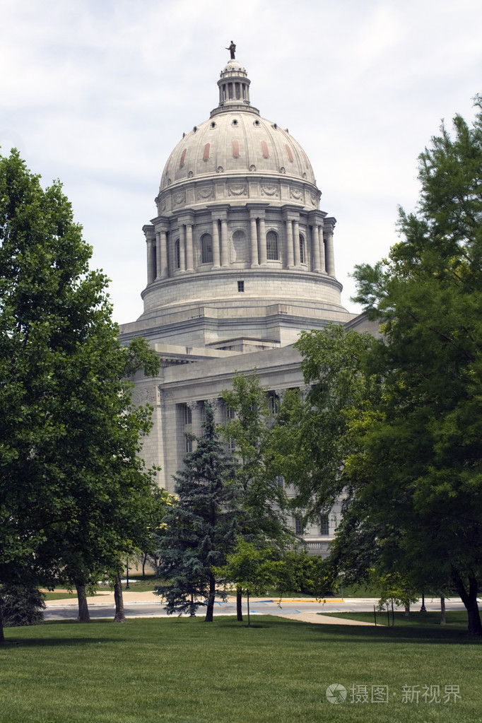 jefferson city, missouri - state capitol