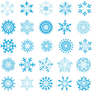 雪花，雪片 snowflake的名词复数 