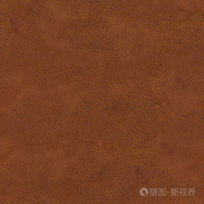 棕色grunge皮革的纹理无缝方形背景直到
