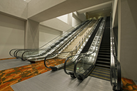 会议中心楼梯和自动扶梯2