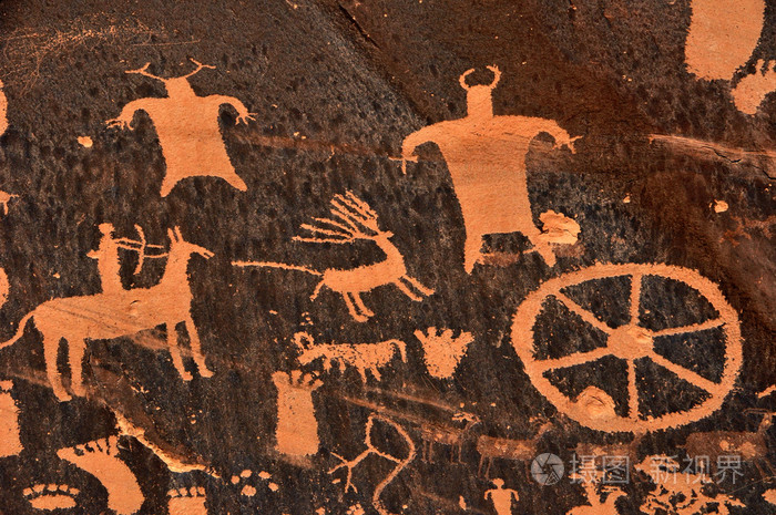 古代印度岩画