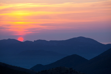 日落山