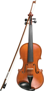 木制的经典小提琴图片