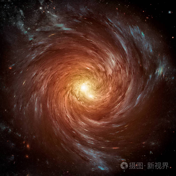 在太空中的黑洞