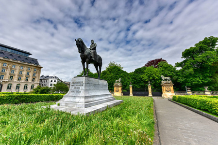 利奥波德二世雕像布鲁塞尔比利时