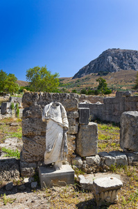 希腊哥林多神庙遗址