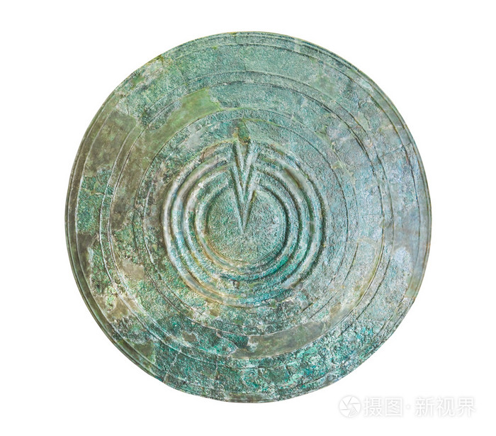 希腊德尔菲博物馆铜盾