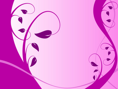 抽象紫色花背景