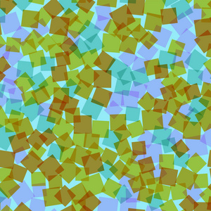 抽象方块图案蓝色几何背景令人愉快随机方格几何混沌
