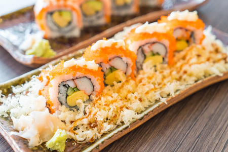 寿司卷日本食品