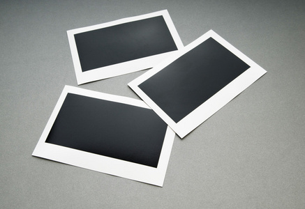 设计师概念空白相框为您的照片