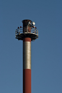 高工业烟囱图片