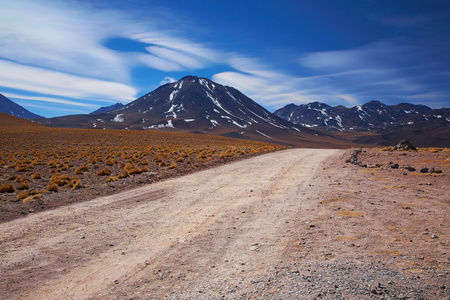 米斯坎蒂火山沙漠阿塔卡马智利
