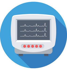 心电图机矢量图标
