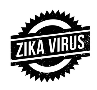 zika 病毒橡皮戳