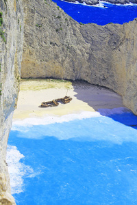 Navagio 海滩, 扎金索斯在希腊