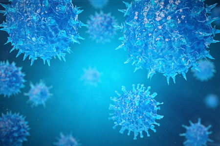 3d 例证, 肝炎, H1n1, Hiv, 流感, 艾滋病病毒抽象背景, 肝炎病毒在被感染的有机体