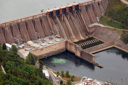 水力发电厂河塞尔维亚