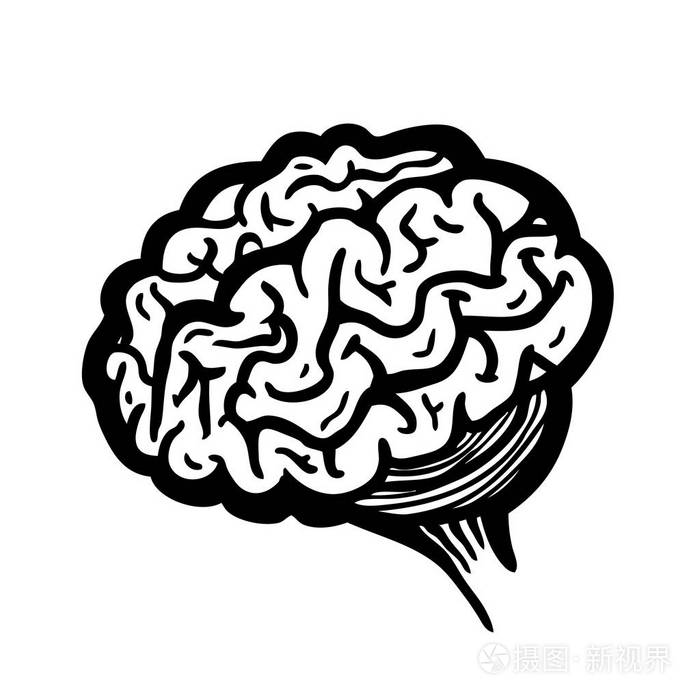 被绘的脑子, 媒介