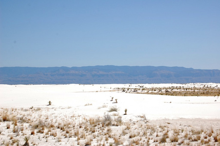 White Sands National Monument in southeastern New Mexico 新墨西哥州东南