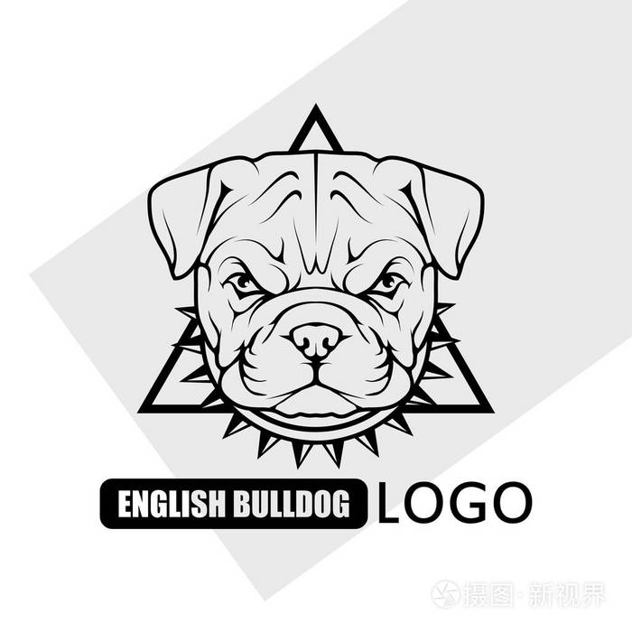 英国斗牛犬标志