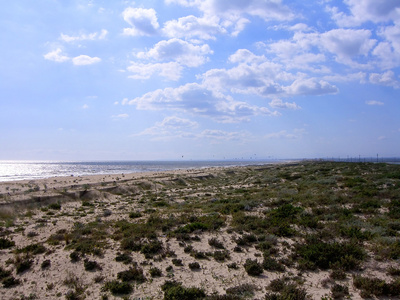 海滩海岸线