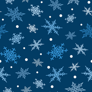 雪花矢量图标冷冻霜星圣诞装饰雪冬片 elemets 圣诞假期设计 illustartion 无缝 patetrn