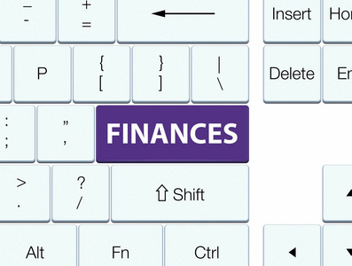 资助紫色键盘按钮