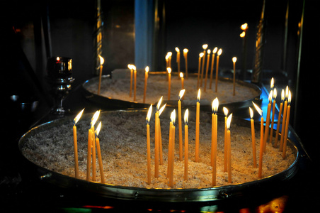 蜡烛 candle的名词复数 