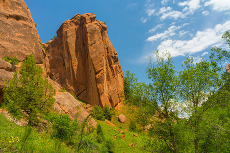 迷人的山景, Kozhokelen 的蓝天