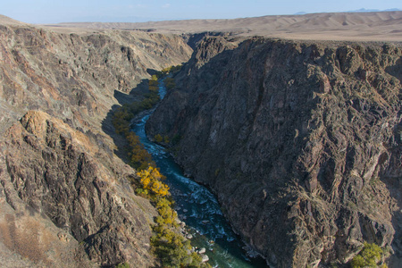 Charyn 大峡谷与哈萨克斯坦河