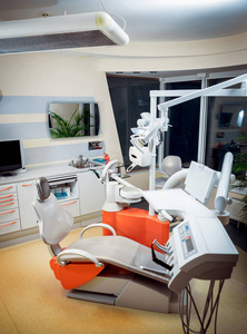 医疗设备。牙科诊所