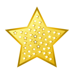 金色的五角星图片