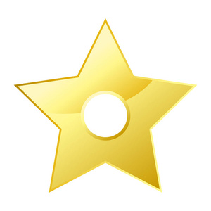 金色的五角星图片