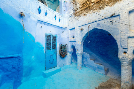 Chefchaouen 蓝色城市摩洛哥