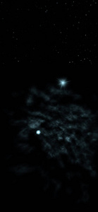 无限星空间领域的宇宙中的小部分。由美国国家航空航天局提供的这张图片的元素。3d 渲染