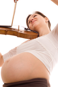 孕妇用的小提琴