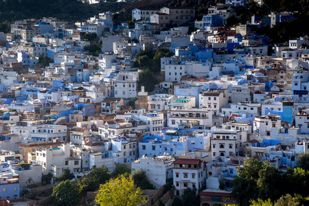 Chefchaouen 蓝色城市摩洛哥