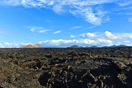 火山岩形成了美丽的结构