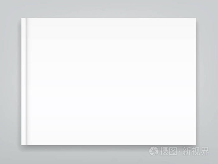 空白杂志目录小册子样机封面模板