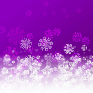 圣诞紫色背景