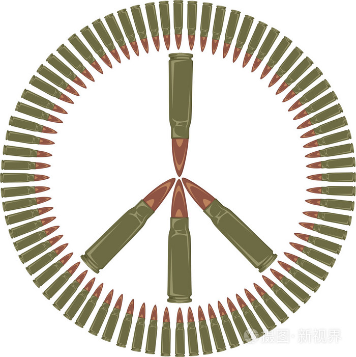 反对战争-和平符号