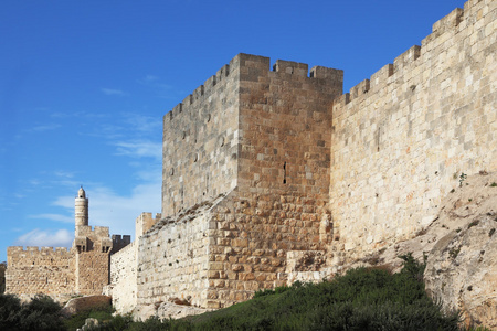 耶路撒冷的宏伟城墙