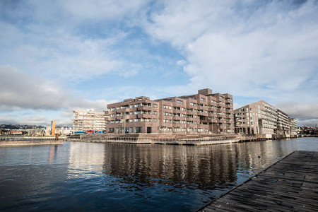 建筑学在奥斯陆在南挪威
