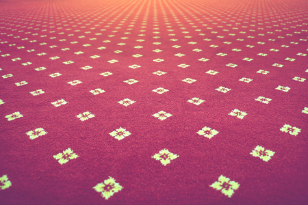 电影中的红地毯地板纹理