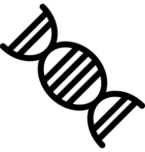 Dna 矢量线图标